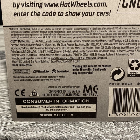 Hot Wheels | Nightburnerz #8/10: Mazda RX-3 (GReddy) - 1:64 Scale Die Cast - Picture 3 of 10